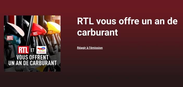 www.rtl.fr - Jeu RTL vous offre un an de carburant