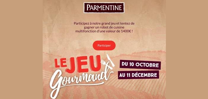 www.jeu-parmentine.fr Jeu Concours Parmentine Quizz Gourmand