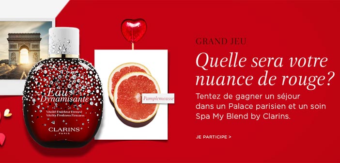Grand Jeu Clarins Red