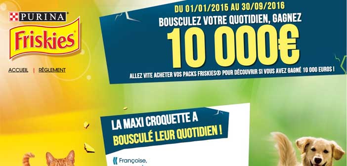 Grand Jeu Friskies Maxi Croquette