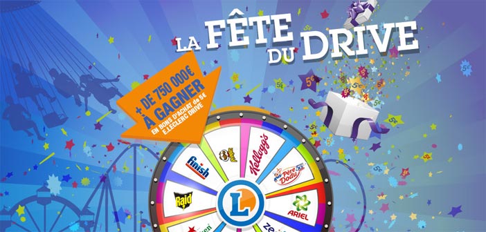 Grand Jeu Fête du Drive E.Leclerc
