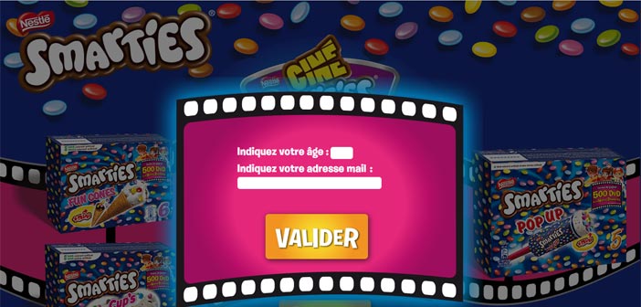 Concours Photo Ciné Smarties