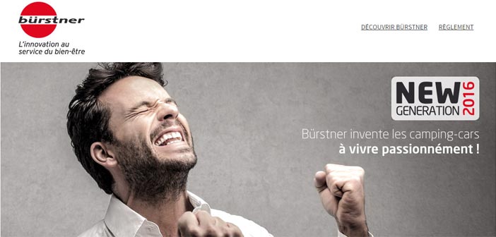 Grand Jeu Concours Bürstner