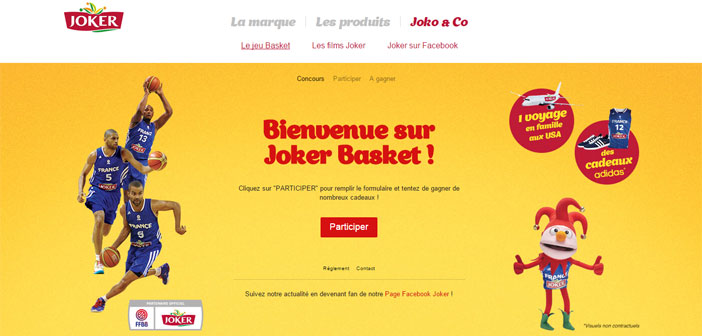 Grand Jeu Joker Basket