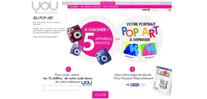 Jeu You Pop-Art