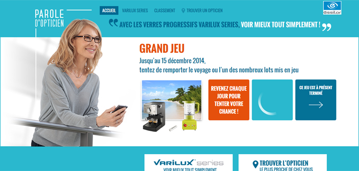 Jeu Concours Parole d'opticien
