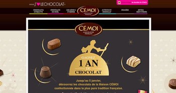 Grand Jeu Cémoi 1 an de Chocolat