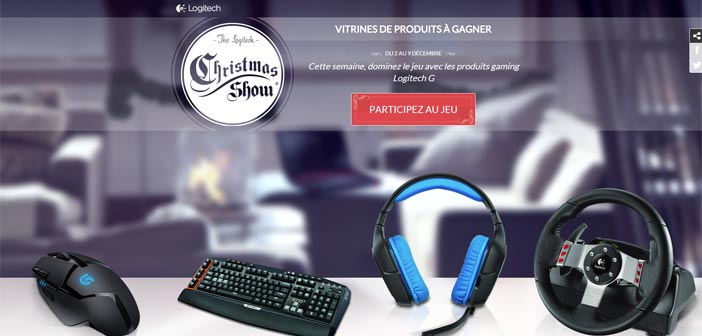Grand Jeu de Noël Logitech