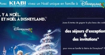 Grand Jeu Noël Kiabi Disney