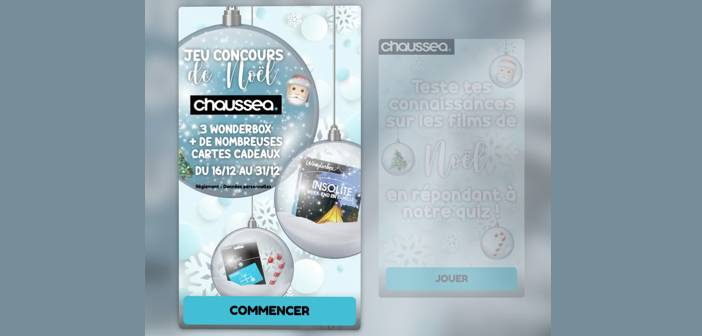 Chaussea.com Jeu Concours de Noël Chaussea