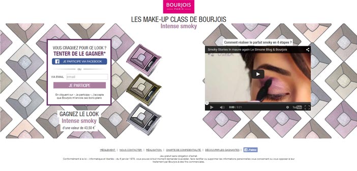 Grand Jeu Bourjois Les Make-Up Class