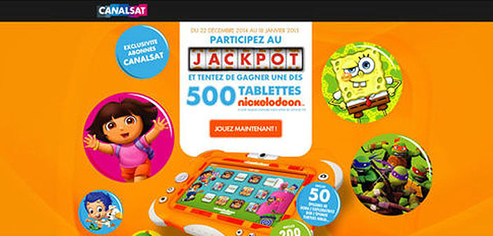 Grand Jeu Canalsat Nickelodeon