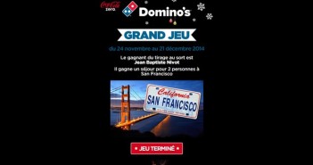 Grand Jeu Le Noël Dominos Pizza