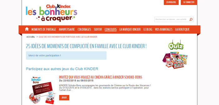 Jeu 25 idées de moments en famille