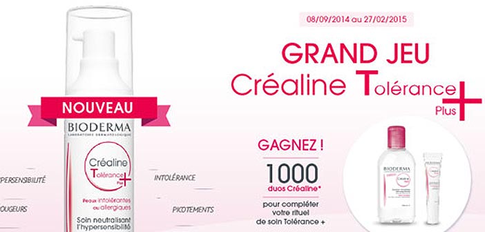 Jeu Bioderma Créaline Tolérance Plus