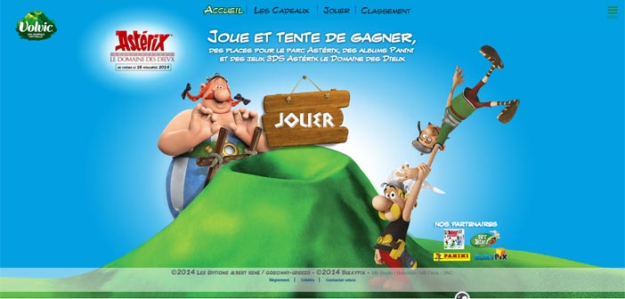 Jeu Concours Astérix Le Domaine des Dieux
