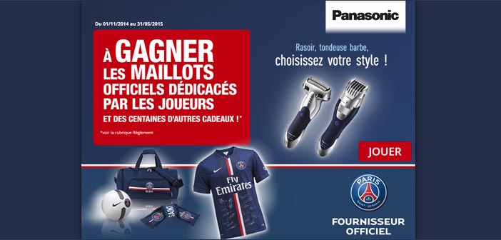 Jeu Instants Gagnants Panasonic