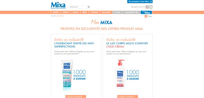 Jeu Concours Mon Mixa