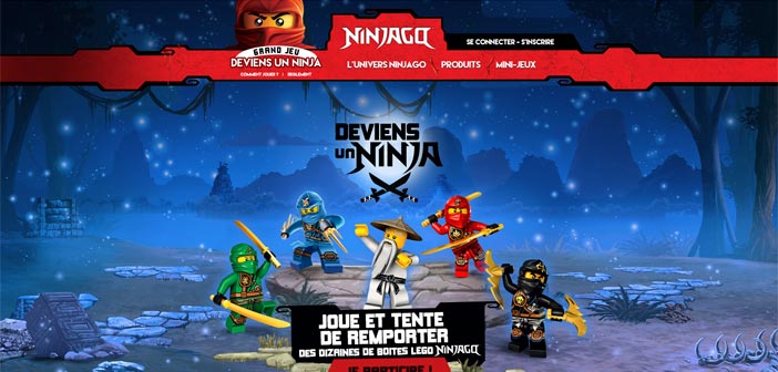 Jeu Concours Lego Ninjago Deviens un Ninja