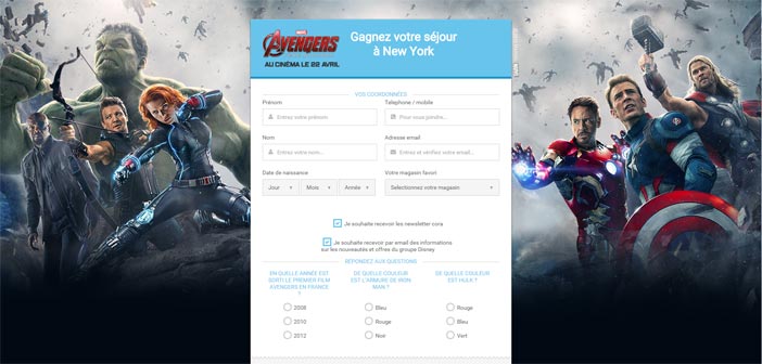 Jeu Cora Avengers: L'Ere d'Ultron