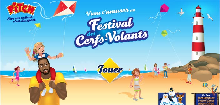 Jeu Pitch Teddy Festival des Cerfs-volants