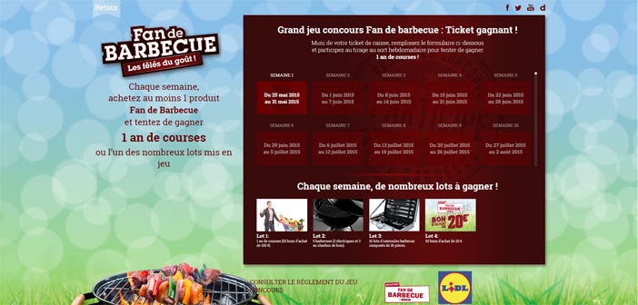 Grand Jeu Lidl Fan de Barbecue