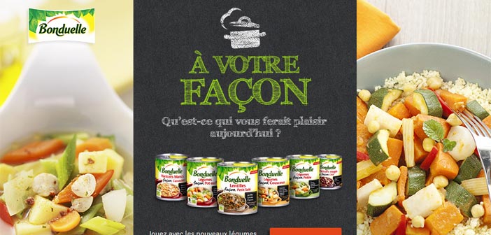 Jeu Bonduelle A votre façon