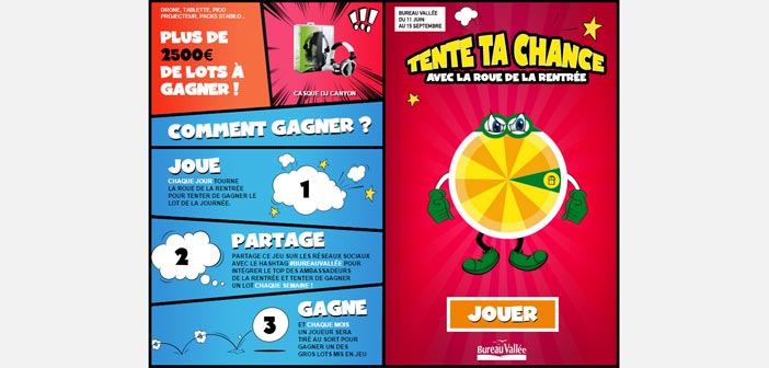 Grand Jeu La roue de la rentrée