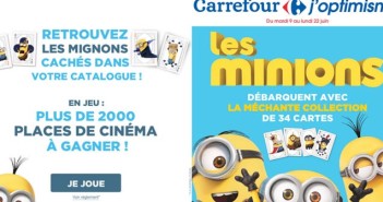 Jeu Carrefour Les Minions