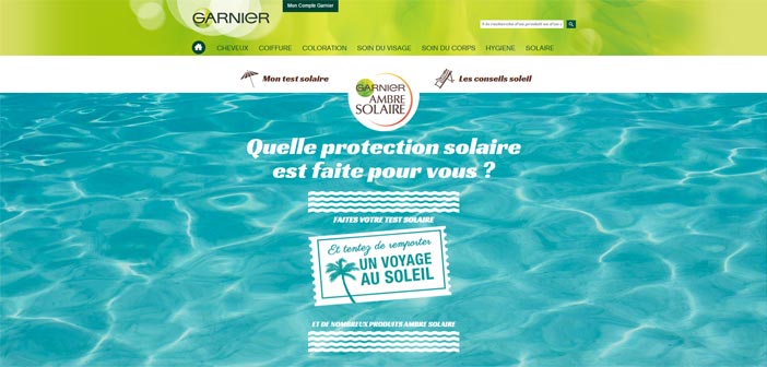 Jeu Concours Garnier Ambre Solaire
