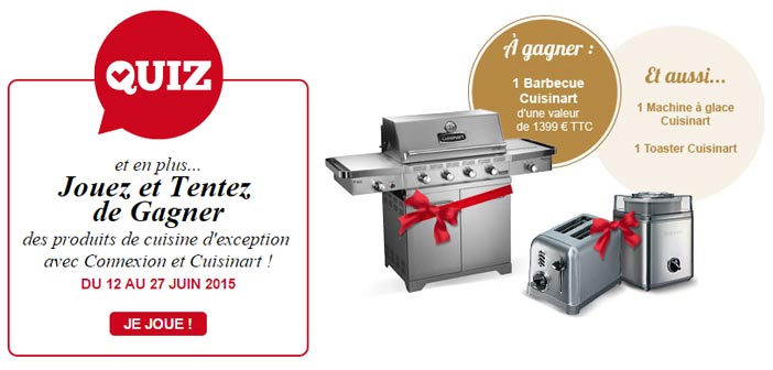 Jeu Connexion Cuisinart