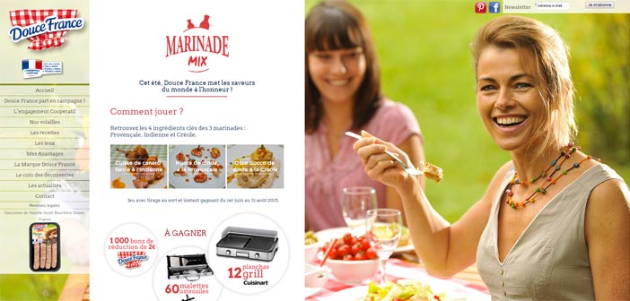 Jeu Douce France Marinade Mix