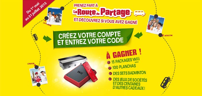 Jeu Justin Bridou Route du partage