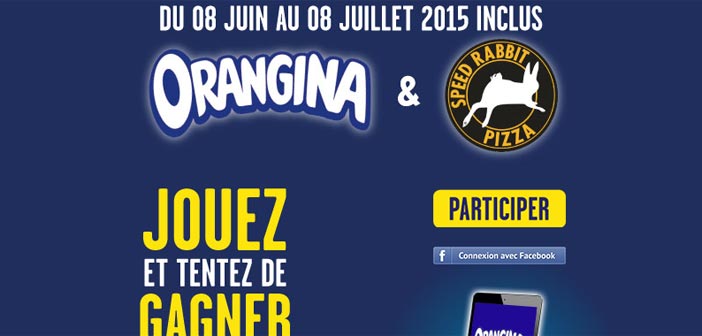 Jeu Speed Rabbit Pizza Orangina