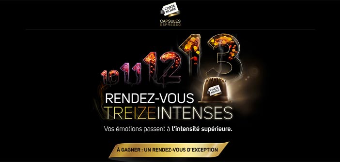 Jeu Les rendez-vous treize intenses