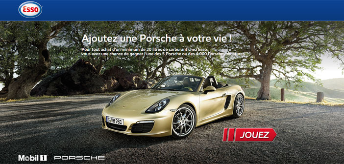 Grand Jeu Esso Porsche