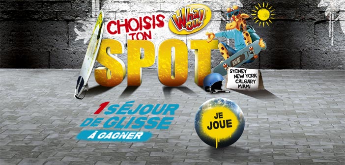 Grand Jeu Whaou Choisis ton Spot