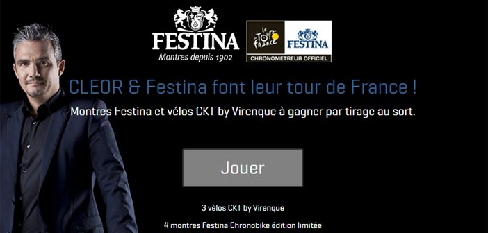 Jeu Concours Cleor Festina