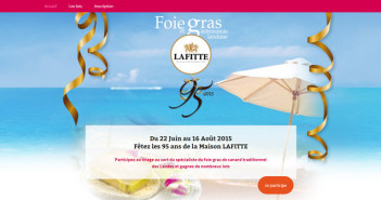 Jeu Concours Lafitte Foie-Gras