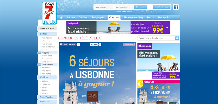 Jeu Concours Télé 7 Jeux Terres lointaines