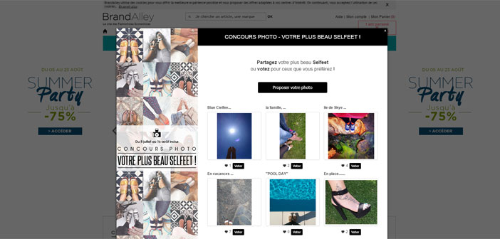 Concours Photo votre plus beau selfeet