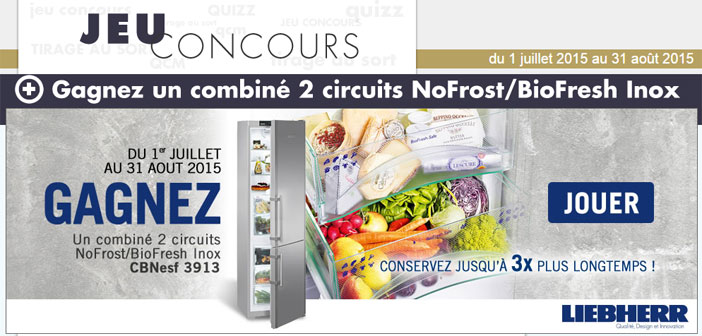 Grand Jeu Liebherr électroménager