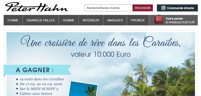 Jeu Concours Peter Hahn