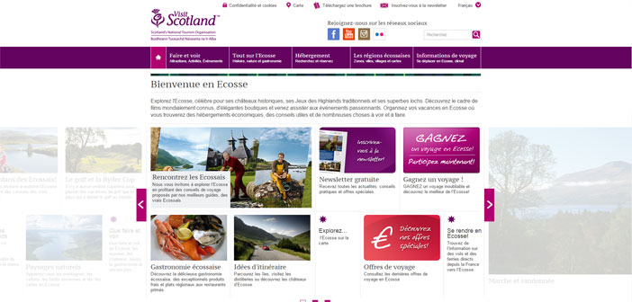 Jeu Concours Visit Scotland