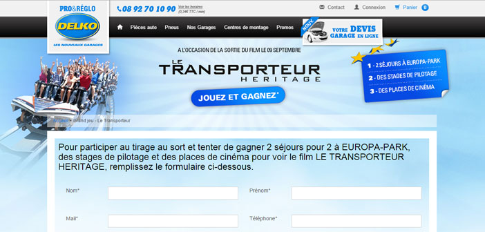 Jeu Delko Le Transporteur