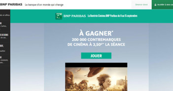 Jeu La Rentrée Cinéma BNP Paribas