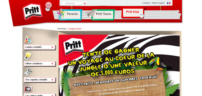 Grand Jeu Pritt Kidz Jungle Action