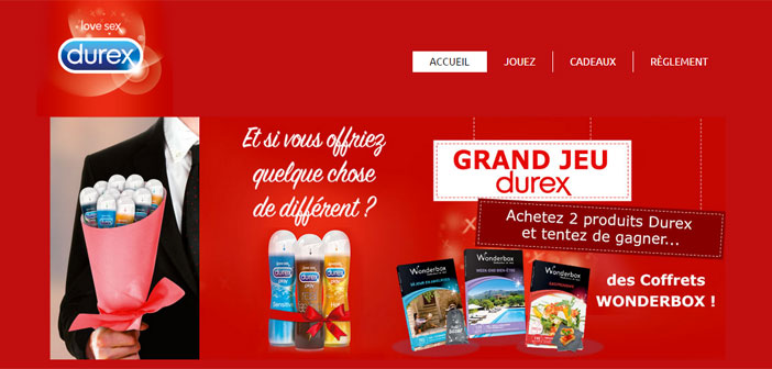 Grand Jeu Concours Durex