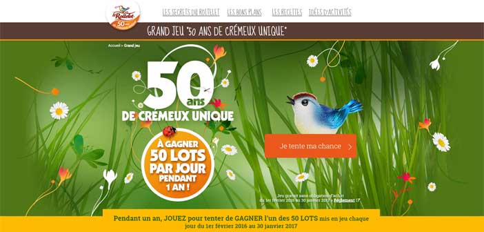 Jeu Anniversaire Le Roitelet 50 ans