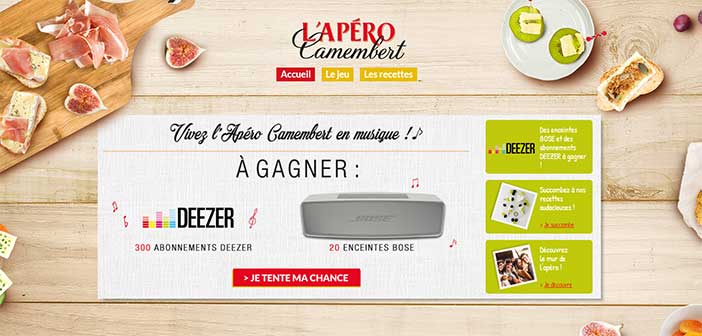 www.aperocamembert.fr - Jeu L'Apéro Camembert Président